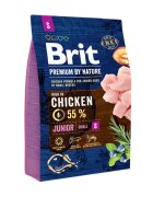 Brit Premium By Nature Junior Small Breed XS-S Pui hrană uscată câini junior 3kg