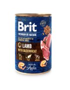 Brit Premium By Nature Miel cu Hrişcă conservă hrană umedă fără cereale câini (pate) 400g
