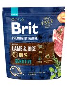 Brit Premium By Nature Sensitive Miel hrană uscată câini sensibilitați digestive 1kg