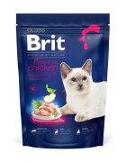 Brit Premium by Nature Sterilised Pui hrană uscată pisici 800g