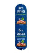 Brit Premium Pui și Vânat salam hrană umedă conținut redus cereale câini 800g