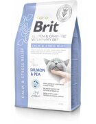 Brit Veterinary Diets BRIT VD Calm & Stress Relief Somon dietă veterinară hrană uscată fără cereale pisici sistem nervos & calmante 2kg