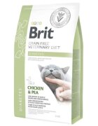 Brit Veterinary Diets BRIT VD Diabetes Pui dietă veterinară hrană uscată fără cereale pisici diabet 2kg
