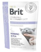Brit Veterinary Diets BRIT VD Gastrointestinal Hering dietă veterinară hrană uscată fără cereale pisici sistem digestiv 400g