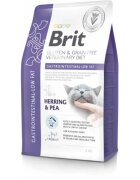 Brit Veterinary Diets BRIT VD Gastrointestinal Low Fat Hering dietă veterinară hrană uscată fără cereale pisici sistem digestiv 2kg