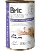 Brit Veterinary Diets BRIT VD Gastrointestinal Low Fat XS-XL Ton și Miel dietă veterinară conservă hrană umedă fără cereale câini sistem digestiv (în aspic) 400g