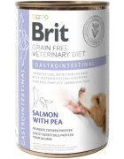 Brit Veterinary Diets BRIT VD Gastrointestinal XS-XL Somon dietă veterinară conservă hrană umedă fără cereale câini sistem digestiv (în aspic) 400g