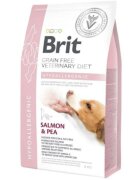 Brit Veterinary Diets BRIT VD Hypoallergenic XS-XL Somon dietă veterinară hrană uscată fără cereale câini alergii 2kg
