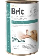 Brit Veterinary Diets BRIT VD Sterilised XS-XL Ton și Miel dietă veterinară conservă hrană umedă fără cereale câini sterilizați (în aspic) 400g