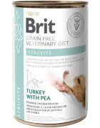 Brit Veterinary Diets BRIT VD Struvite XS-XL Curcan dietă veterinară conservă hrană umedă fără cereale câini sistem urinar (în aspic) 400g