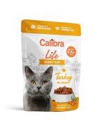 Calibra Life Curcan plic hrană umedă fără cereale pisici (în sos) 85g