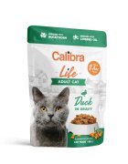 Calibra Life Rață plic hrană umedă fără cereale pisici (în sos) bax 85g x 28buc