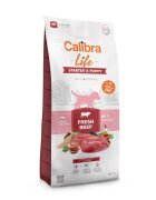 Calibra Life Starter & Puppy XS-XL Vită hrană uscată monoproteică câini junior 2.5kg