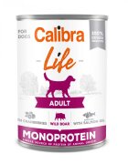Calibra Life XS-XL Mistreț și Merișoare conservă hrană umedă monoproteică fără cereale câini (pate) 400g