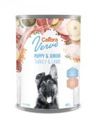 Calibra Verve GF Puppy&Junior XS-XL Curcan și Miel conservă hrană umedă fără cereale câini junior (pate) 400g