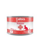 Calibra Veterinary Diets Diabetes Curcan dietă veterinară conservă hrană umedă monoproteică pisici diabet (pate) 200g