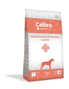 Calibra Veterinary Diets Gastrointestinal & Pancreas Low Fat XS-XL Somon dietă veterinară hrană uscată câini sistem digestiv 2kg