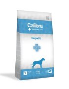 Calibra Veterinary Diets Hepatic XS-XL Somon dietă veterinară hrană uscată câini sistem hepatic 12kg