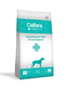 Calibra Veterinary Diets Hypoallergenic Skin & Coat Support XS-XL Somon dietă veterinară hrană uscată câini piele & blană alergii 12kg