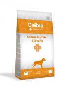 Calibra Veterinary Diets Oxalate & Urate & Cystine XS-XL Ou dietă veterinară hrană uscată câini sistem urinar 12kg