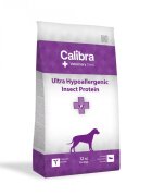 Calibra Veterinary Diets Ultra-Hypoallergenic XS-XL Insecte și Krill dietă veterinară hrană uscată câini alergii 12kg