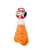Camon Aripa de Pui jucărie de aport câini cu sunet pluș Aripa de Pui jucărie de aport câini XS-L cu sunet pluș portocaliu 12cm 1buc