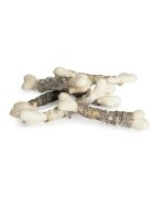 Camon Codfish Skin & Cornstarch Bones XS-XL Cod punguță recompense câini 80g
