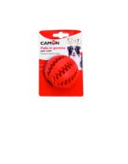 Camon Dental Fun jucărie de ros câini dentiție cauciuc Dental Fun jucărie de ros câini XS-M dentiție cauciuc roșu ⌀7cm 1buc