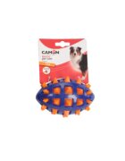 Camon jucărie de ros câini cu sunet dentiție cauciuc jucărie de ros câini XS-M cu sunet dentiție cauciuc albastru și portocaliu 13cm 1buc