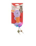 Camon Matabi Pestisor jucărie stimulare pândă pisici catnip textil multicolor 12cm 1buc