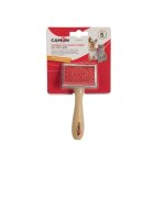 Camon Perie cu maner de lemn perie câini Perie cu maner de lemn S perie câini și pisici 4.5x6cm