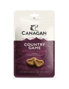 Canagan Country Game Biscuit Bakes XS-XL Rață și Vânat punguță recompense fără cereale câini junior & adult 150g