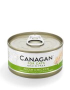 Canagan Fresh Chicken Pui conservă hrană umedă fără cereale pisici junior & adult (în suc propriu) 75g