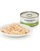 Canagan Fresh Chicken Pui conservă hrană umedă fără cereale pisici junior & adult (în suc propriu) 75g