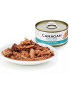Canagan Ocean Tuna Ton conservă hrană umedă fără cereale pisici junior & adult (în suc propriu) 75g