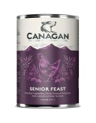 Canagan Senior Feast XS-XL Pui conservă hrană umedă fără cereale câini senior (în supă) 400g