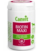 Canvit Biotin Maxi supliment piele & blană câini Biotin Maxi M-XL supliment piele & blană câini flacon 230g