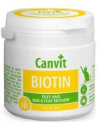 Canvit Biotin supliment piele & blană pisici flacon 100g