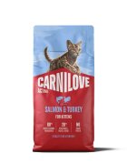 Carnilove Active Kittens Somon și Curcan hrană uscată fără cereale pisici junior 400g