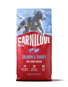 Carnilove Active Large Breeds L-XL Somon și Curcan hrană uscată fără cereale câini 12kg
