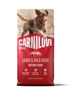 Carnilove Active XS-XL Rață și Fazan hrană uscată fără cereale câini 12kg