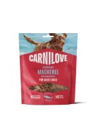 Carnilove Crunchy XS-XL Macrou și Zmeură punguță recompense fără cereale câini 200g