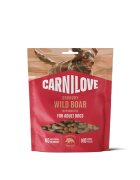 Carnilove Crunchy XS-XL Vânat și Fructe punguță recompense fără cereale câini 200g