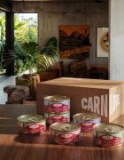 Carnilove Curcan și Somon conservă hrană umedă fără cereale pisici (pate) bax 100g x 12buc