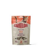 Carnilove Freeze Dried Vită și Catnip punguță recompense monoproteice fără cereale pisici deshidratat 40g