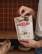 Carnilove Freeze Dried XS-XL Curcan și Somon punguță recompense fără cereale câini 60g