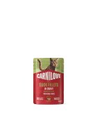 Carnilove Rață și Catnip plic hrană umedă fără cereale pisici (în sos) bax 85g x 24buc