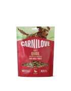 Carnilove Soft XS-XL Prepeliță punguță recompense fără cereale câini 200g