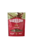 Carnilove Soft XS-XL Rață punguță recompense fără cereale câini 200g