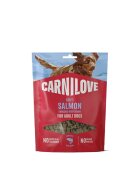 Carnilove Soft XS-XL Somon punguță recompense fără cereale câini 200g